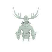 Mi proyecto del curso: Modelado de personajes low poly para videojuegos. Un proyecto de 3D, Modelado 3D, Videojuegos, Diseño de personajes 3D y Diseño de videojuegos de Ignacio Guarnieri - 26.04.2023