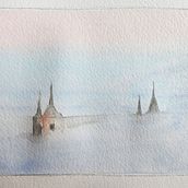 Toledo . Watercolor Painting project by mari carmen Gómez - 04.28.2023