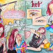 My project for course: Artistic Illustration: Draw from Your Imagination. Traditional illustration, Painting, Creativit, Pencil Drawing, and Drawing project by BoshBosh Samy - 04.28.2023