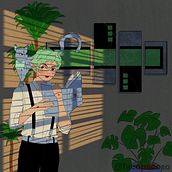 Mi proyecto del curso: Ilustración manga con Procreate. Un proyecto de Ilustración tradicional, Diseño de personajes, Cómic, Ilustración digital, Dibujo digital y Manga de Jonathan Barrionuevo - 23.04.2023