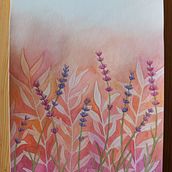 Mein Abschlussprojekt für den Kurs: Negative Aquarelltechniken zur botanischen Illustration. Traditional illustration, Watercolor Painting, and Botanical Illustration project by Bettina - 04.28.2023