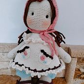 Mi proyecto del curso: Elaboración de muñecas amigurumi románticas. Arts, Crafts, To, Design, Fiber Arts, Crochet, Amigurumi, and Textile Design project by MARIA DEL CARMEN RAMÍREZ SUÁREZ - 04.28.2023