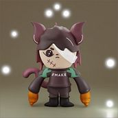Mi proyecto del curso: Creación de personajes kawaii en 3D con Blender. Traditional illustration, Character Design, Digital Illustration, 3D Modeling, and Manga project by Juan Pablo Torres Vasquez - 03.22.2023