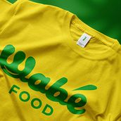 Wabé Food by (Biscôme Studio Créatif): Mi proyecto del curso: Branding tipográfico: crea logotipos memorables desde cero. Un proyecto de Br, ing e Identidad, Tipografía y Diseño de logotipos de Koffi Franck Olivier Yao - 24.03.2023