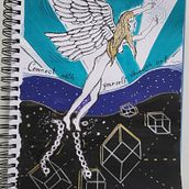 Mi proyecto del curso: Ilustración artística: dibuja tu imaginario. Traditional illustration, Painting, Creativit, Pencil Drawing, and Drawing project by Miriam Lezcano Puey - 04.29.2023
