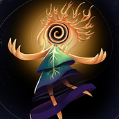 Final Project: Fae of nothing. Traditional illustration, Character Design, Digital Illustration, Digital Drawing, and Digital Painting project by Dominique G. - 04.28.2023