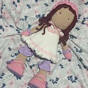 Mi proyecto del curso: Elaboración de muñecas amigurumi románticas. Arts, Crafts, To, Design, Fiber Arts, Crochet, Amigurumi, and Textile Design project by Duls Karol - 04.29.2023