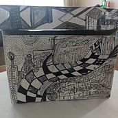 Art Box y mi próximo fanzine. Traditional illustration, Advertising, Arts, Crafts, Marketing, Packaging, and Creativit project by Angfany Guevara - 04.29.2023