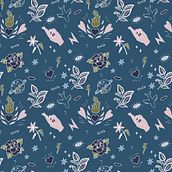 Diseños para Malibu and Roses. Traditional illustration, Design, and Pattern Design project by Carla Miranda - 02.11.2021