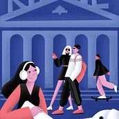 My project for course: Character Exploration for Expressive Illustration. Traditional illustration, Character Design, Drawing, and Digital Illustration project by Anastasia Khomutova - 04.29.2023