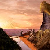 Mi proyecto del curso: Matte Painting: creando mundos fotorrealistas. Photograph, Photograph, Post-production, Photo Retouching, Digital Photograph, Photomontage, and Matte Painting project by Juan Carlos Wong Reyes - 04.29.2023