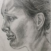 My project for course: Portrait Sketchbooking: Explore the Human Face Ein Projekt aus dem Bereich Skizzenentwurf, Zeichnung, Porträtzeichnung, Artistische Zeichnung und Sketchbook von Erica Orchard - 29.04.2023