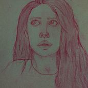 Mi proyecto del curso: Dibujo de retratos llamativos con lápices de colores Ein Projekt aus dem Bereich Zeichnung, Porträtzeichnung, Sketchbook und Zeichnen mit Buntstiften von mariaf_marquez - 30.04.2023
