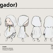 Mi proyecto del curso: Metodología y conceptualización para el diseño de personajes. Traditional illustration, and Character Design project by Fernanda Sepúlveda - 10.08.2019