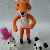 Mi proyecto del curso: Needle felting: creación de personajes con lana y aguja Ein Projekt aus dem Bereich H, werk, Spielzeugdesign, Nadelfilzen und Textildesign von eamhtrab - 01.05.2023