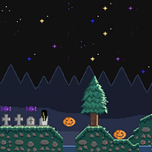 Mi proyecto del curso: Terror en una noche de Halloween!. Un progetto di Animazione 2D, Animazione 3D, Videogiochi, Pixel art, Progettazione di videogiochi e Sviluppo di videogiochi di Cristina Ramírez Verd - 01.05.2023