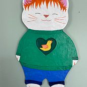 Mon projet du cours : Papier mâché pour débutants : sculptez un personnage coloré. Un proyecto de Ilustración tradicional, Diseño de personajes, Diseño de juguetes, Art to y Creatividad con niños de delfinelefevre - 01.05.2023