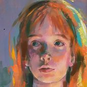My project for course: Contemporary Oil Portraiture. Traditional illustration, Painting, and Oil Painting project by Sofia Isleeva - 05.01.2023