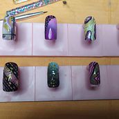 Mi proyecto del curso: Introducción al nail art. Design, Traditional illustration, Painting, Pattern Design, and Decorative Painting project by Leandro Gonzalez - 05.01.2023