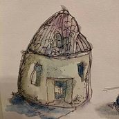 Il mio progetto del corso: Urban Sketching: esprimi il tuo mondo con una nuova prospettiva. Un proyecto de Ilustración tradicional, Bocetado, Dibujo, Pintura a la acuarela, Ilustración arquitectónica y Sketchbook de Simona Di Rosa - 01.05.2023