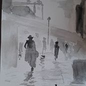 Meu projeto do curso: Pintura expressiva com aquarela: crie ilustrações envolventes. Fine Arts, and Painting project by Josias Ferreira Neto - 05.01.2023