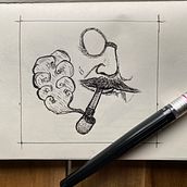 My project for course: Daily Sketching for Creative Inspiration. Traditional illustration, Sketching, Creativit, Drawing, and Sketchbook project by Joshua Hill - 05.01.2023