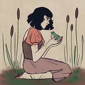 Once Upon A Time . % Mathilda Noguera tarafından hazırlanan Geleneksel illüstrasyon projesi - 05.02.2023