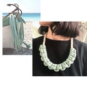 Il mio progetto del corso: Gioielli in corda per principianti: crea le tue collane. Arts, Crafts, Jewelr, Design, Macramé, and Textile Design project by Serena - 05.02.2023