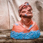 My project for course: Introduction to Clay Figurative Sculpture. Fine Arts, and Sculpture project by allison_dorbad - 05.02.2023