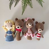 Meu projeto do curso: Amigurumi: crie dedoches de crochê Ein Projekt aus dem Bereich Crochet, Amigurumi und Textildesign von Sandra de Carvalho - 01.05.2023