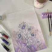 Mi proyecto del curso: Técnicas de acuarela en negativo para ilustración botánica. Een project van Traditionele illustratie, Aquarelschilderen y  Botanische illustratie van gzacharonok - 02.05.2023