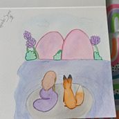 My project for course: Illustration Techniques with Watercolor and Gouache. Traditional illustration, Fine Arts, Painting, Watercolor Painting, Children's Illustration, and Gouache Painting project by Nohemy Lopez - 04.30.2023