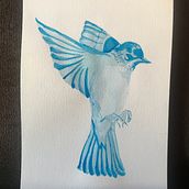 Meu projeto do curso: Técnicas experimentais de aquarela para principiantes. Traditional illustration, Fine Arts, Watercolor Painting, and Naturalistic Illustration project by Beatriz Peixoto - 05.02.2023