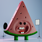 Mi proyecto del curso: Creación de personajes con ZBrush y Cinema4D. 3D, Character Design, 3D Modeling, and 3D Character Design project by Daniel Gomez - 04.26.2023