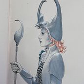 Earlier work. Fine Arts, Pencil Drawing, Realistic Drawing, Traditional illustration, Arts, Crafts, Sculpture, Ink Illustration, Sketchbook, Ceramics, Paper Craft, Photographic Composition, and Watercolor Painting project by Cecilie Eidskrem - 05.03.2023