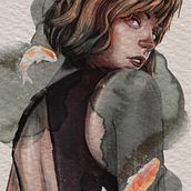 Meu projeto do curso: Retrato Ilustrado com Procreate. Un proyecto de Ilustración tradicional, Ilustración vectorial, Ilustración digital y Dibujo de Retrato de Osa Barbosa - 03.05.2023
