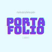 PORTFOLIO. Un proyecto de Br, ing e Identidad, Diseño, Fotografía y Publicidad de María de la Llama Peón - 03.05.2023
