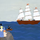 Little People Big Dreams: Florence Nightingale. Een project van Traditionele illustratie, Kinderillustratie, Kinderliteratuur y Schilderen met gouache van Kelsey Garrity-Riley - 03.05.2023