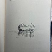 Meu projeto do curso: Diário ilustrado: preencha seu sketchbook com experiências. Traditional illustration, Sketching, Drawing, Sketchbook & Ink Illustration project by Ana V_ - 05.04.2023
