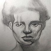 Mi proyecto del curso: Retratos realistas a lápiz: luz, sombra y proporción. Un proyecto de Ilustración tradicional, Bellas Artes, Bocetado, Dibujo a lápiz, Dibujo, Dibujo de Retrato, Dibujo realista, Dibujo artístico y Dibujo anatómico de eapv1974 - 04.05.2023