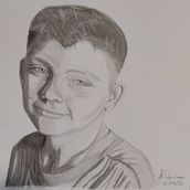 Mi proyecto del curso: Retrato realista con lápiz de grafito Ein Projekt aus dem Bereich Traditionelle Illustration, Bildende Künste, Skizzenentwurf, Bleistiftzeichnung, Zeichnung, Porträtzeichnung, Realistische Zeichnung, Artistische Zeichnung und Anatomische Zeichnung von izan04 - 03.05.2023