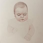 Mi proyecto del curso: Dibujo de retrato clásico: el método del Renacimiento. Fine Arts, Sketching, Drawing, Portrait Drawing, Realistic Drawing, and Artistic Drawing project by Sara Vera Lecaro - 05.04.2023