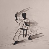 Projecte identitat. Traditional illustration project by joel Alcala - 05.04.2023