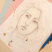 Meu projeto do curso: Caderno de retratos: explore o rosto humano. Un proyecto de Bocetado, Dibujo, Dibujo de Retrato, Dibujo artístico y Sketchbook de Sara Spolti Pazuch - 04.05.2023