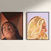 Illustrations. Un proyecto de Diseño, Ilustración tradicional, Dibujo de Retrato, Dibujo, Dibujo artístico y Dibujo digital de Edson Abreu - 05.05.2023