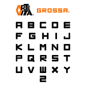 ARTEVITA® GROSSA. T, pograph, T, pograph, Design, and Graphic Design project by Artevita Estudio - 05.05.2023
