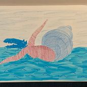 Mein Abschlussprojekt für den Kurs: Skizzenbuch: Erkunde Illustrationstechniken. Design, Traditional illustration, Fine Arts, Painting, Creativit, Creating with Kids, and Sketchbook project by deadbeat - 05.05.2023