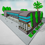 Meu projeto do curso: Desenho arquitetônico: perspectiva e releitura. 3D, Architecture, Interior Design, Drawing, Architectural Illustration, and Spatial Design project by Fred Wolf - 05.04.2023