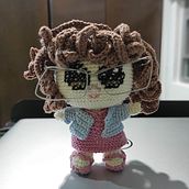 Mi proyecto del curso: Amigurumis: personas tejidas a crochet. Projekt z dziedziny Craft,  Tkactwo, Sz, dełkowanie, Amigurumi, Wzornictwo tekst i liów użytkownika Jennifer Sierra - 28.04.2023
