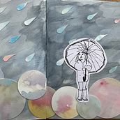 Mein Abschlussprojekt für den Kurs: Kreatives Sketching mit Aquarell für Anfänger. Un projet de Illustration traditionnelle, Esquisse , Créativité, Dessin, Aquarelle , et Carnet de croquis de eva_elisabeth_weiss - 06.05.2023